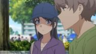 Mai and Sakuta as seen in Rascal Does Not Dream of Santa Claus (Image via CloverWorks)